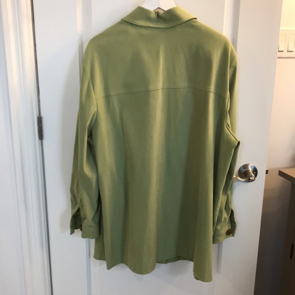 Addition-elle 2X light green blazer - Picture 2 of 8